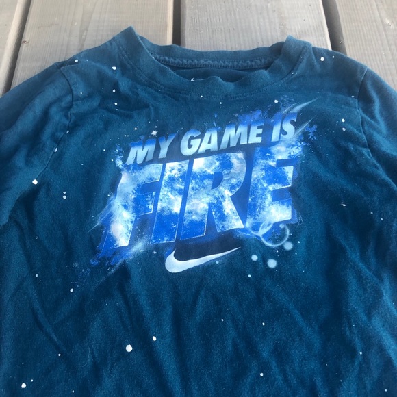 Nike My Game Is Fire Long Sleeve Tee - Picture 2 of 8